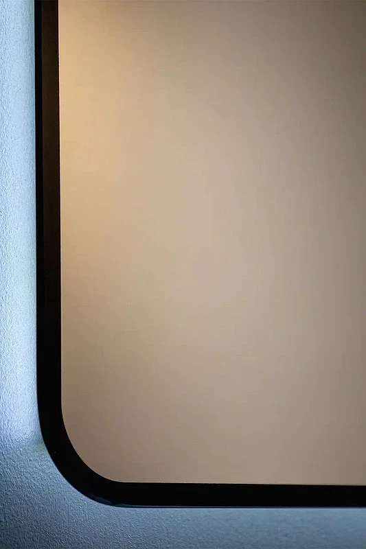 Зеркало Silver Mirrors Инканто Black 120 LED-00002570 с подсветкой с бесконтактным выключателем стекло