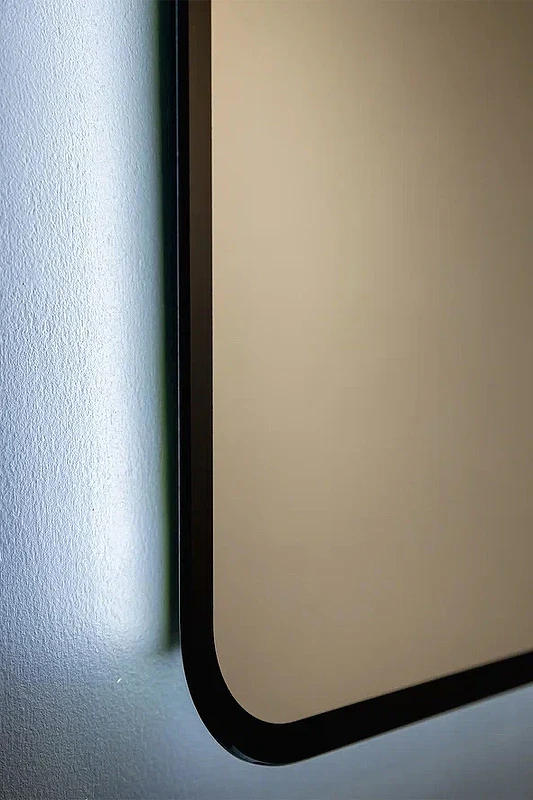 Зеркало Silver Mirrors Инканто Black 120 LED-00002570 с подсветкой с бесконтактным выключателем стекло