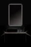 Зеркало Silver Mirrors Инканто Black 120 LED-00002570 с подсветкой с бесконтактным выключателем стекло