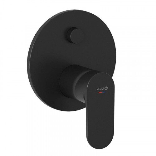 Смеситель для душа Kludi X1 327593975 цвет Черный матовый