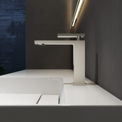 Смеситель для раковины Vincea Dice VBF-2DS1BN Брашированный никель нержавеющая сталь