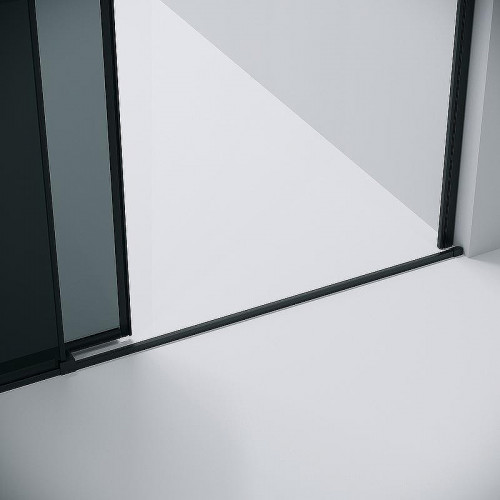 Душевая дверь Grossman Galaxy 100 100.K33.01.100.21.10 профиль Черный матовый стекло тонированное