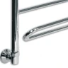 Водяной полотенцесушитель Ника Curve ЛZ 120x60 Хром нержавеющая сталь