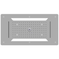 Верхний душ RGW Shower Panels SP-71 21140271-01 Хром нержавеющая сталь встраиваемый