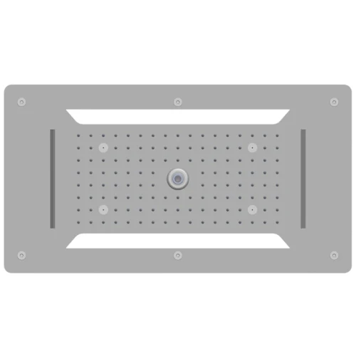 Верхний душ RGW Shower Panels SP-71 21140271-01 Хром нержавеющая сталь встраиваемый