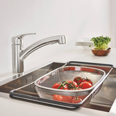 Смеситель для кухни Grohe Eurosmart 30305001 Хром латунь