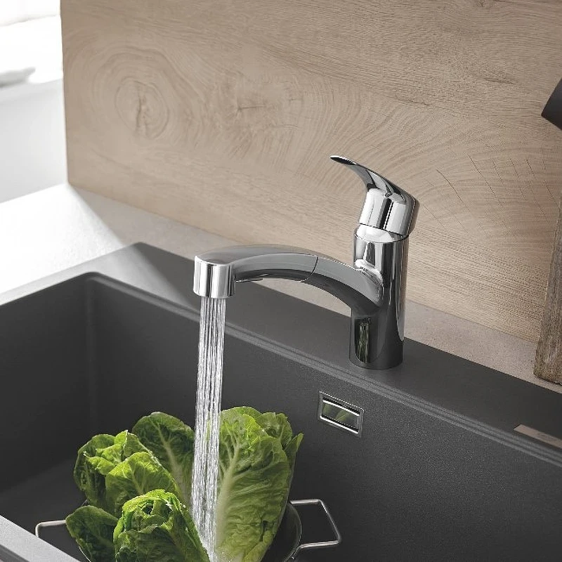 Смеситель для кухни Grohe Eurosmart 30305001 Хром латунь