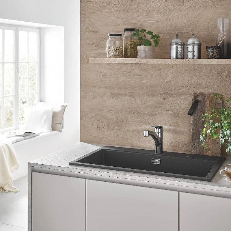 Смеситель для кухни Grohe Eurosmart 30305001 Хром латунь
