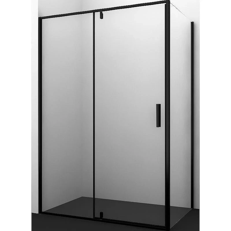 Душевой уголок WasserKRAFT Elbe 120x80 74P25 профиль Черный стекло прозрачное