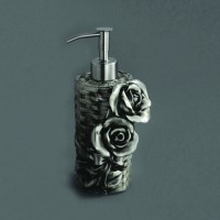 Дозатор для жидкого мыла Art&amp;Max Rose AM-B-0091A-T Серебро