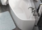 Акриловая ванна Vagnerplast Selena 160x105 L VPBA163SEL3LX-04 без гидромассажа