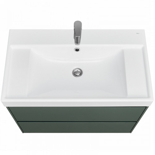 Тумба под раковину Roca Ona 80 A857630513 подвесная Зеленая матовая