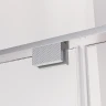 Душевая дверь Veconi Premium Alassio CH 140 AL-140-00-CH-C4 профиль цвет Хром стекло прозрачное осветленное