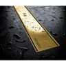 Душевой трап Excellent 70x7 INEX.1515.700.R.GL цвет Золото