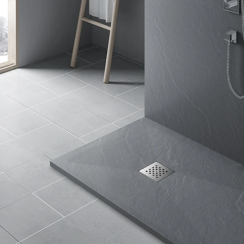 Душевой поддон из искусственного камня Vincea 120x90 VST-4SR9012G Серый