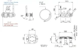 Смеситель для душа Remer Chrono CH97D2PXV цвет Сталь