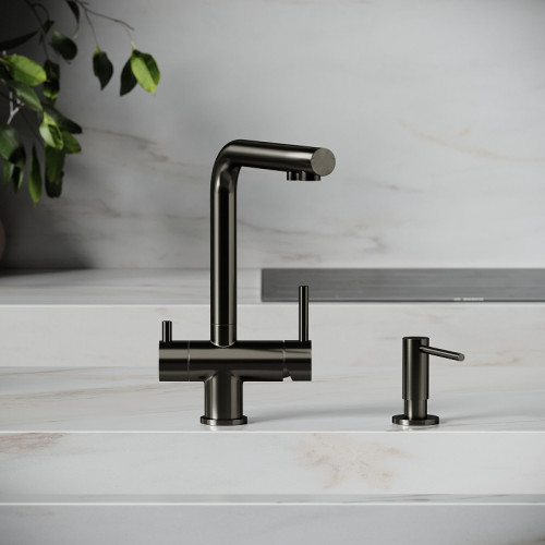 Смеситель для кухни Sancos Foster SC4014GG цвет Вороненая сталь