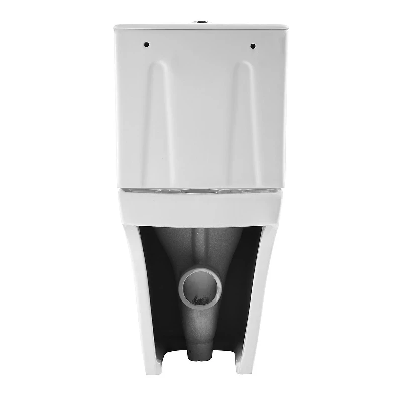 Унитаз компакт Black&White W-6620 6620W с бачком и сиденьем Микролифт