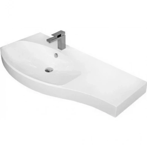 Комплект мебели для ванной Aquanet Опера 115 L 169414 Белый МДФ / ЛДСП