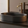 Раковина-чаша Abber BEQUEM 57.5 AC2116MB цвет Черный матовый
