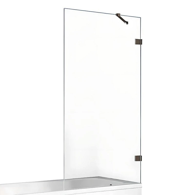 Шторка для ванны New Trendy AVEXA Gunmetal brushed x60 EXK-3516