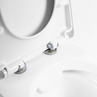Унитаз BelBagno Ancona BB1224CHR-SM подвесной без сиденья фаянс подвесной