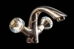 Смеситель для раковины Boheme Flora 291-FL Золото латунь