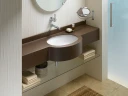 Раковина Vitra Arkitekt 47 6039B003-0012 Белая фарфор встраиваемый