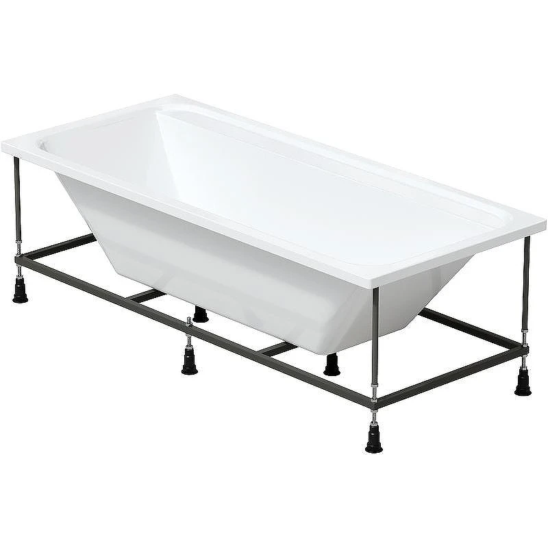 Акриловая ванна Corpa Nera Bellini 170x75 CN05019WH без гидромассажа