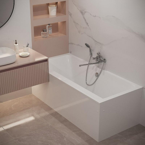 Акриловая ванна Corpa Nera Bellini 170x75 CN05019WH без гидромассажа