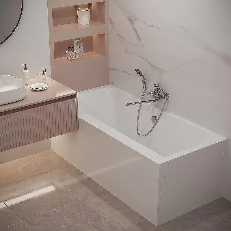 Акриловая ванна Corpa Nera Bellini 170x75 CN05019WH без гидромассажа