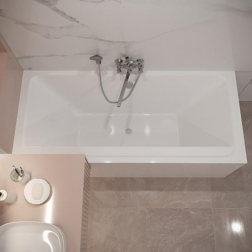 Акриловая ванна Corpa Nera Bellini 170x75 CN05019WH без гидромассажа