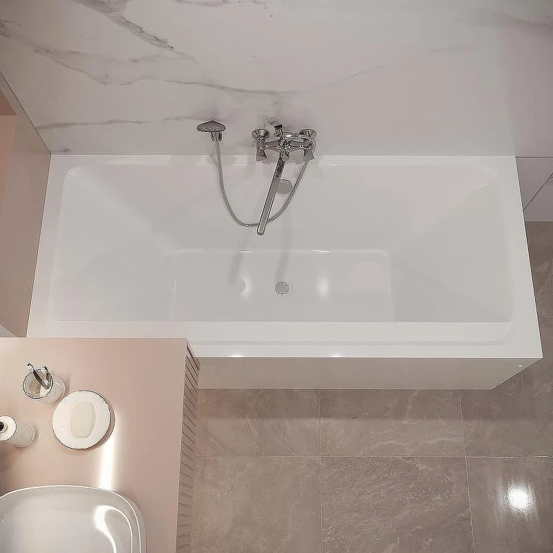 Акриловая ванна Corpa Nera Bellini 170x75 CN05019WH без гидромассажа