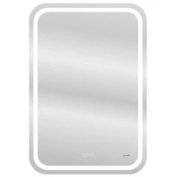 Зеркало Cersanit Led 051 Design Pro 55 KN-LU-LED051*55-p-Os с подсветкой с подогревом и функцией Bluetooth стекло