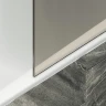 Шторка на ванну Maybah Glass MGV-70-1ш 800x1400 в широком профиле Белый стекло бронзовое