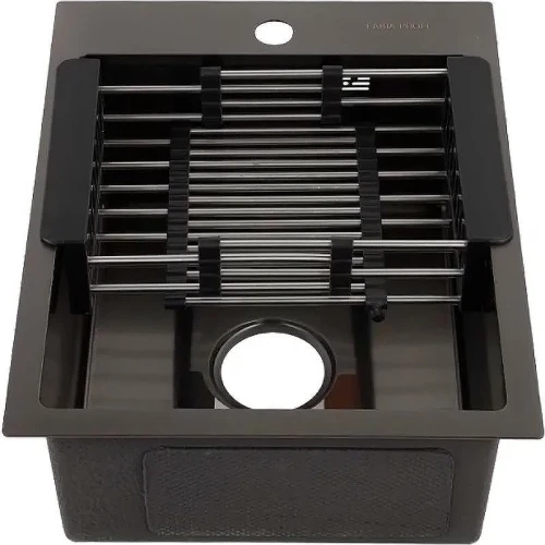 Кухонная мойка Fabia 40х50 40503G Графит