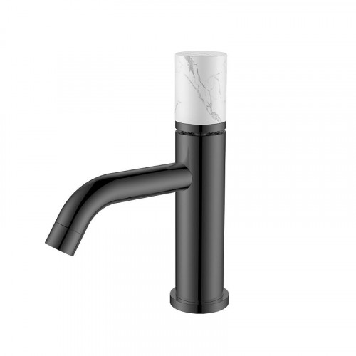 Смеситель для раковины Boheme Stick 121-SGM-MR-W цвет Оружейная сталь глянцевая