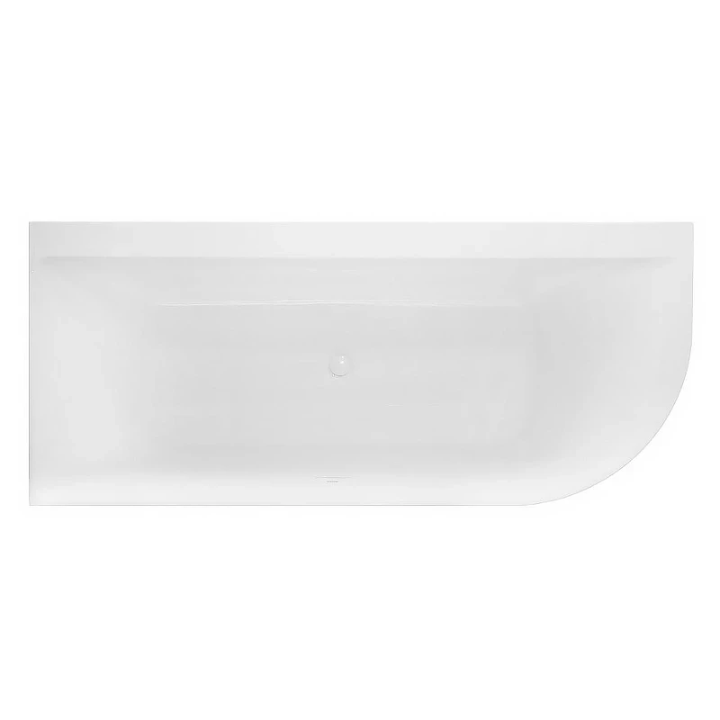 Акриловая ванна Azario Mist 170х75 L AZ-8649-A-1.7 цвет Белый