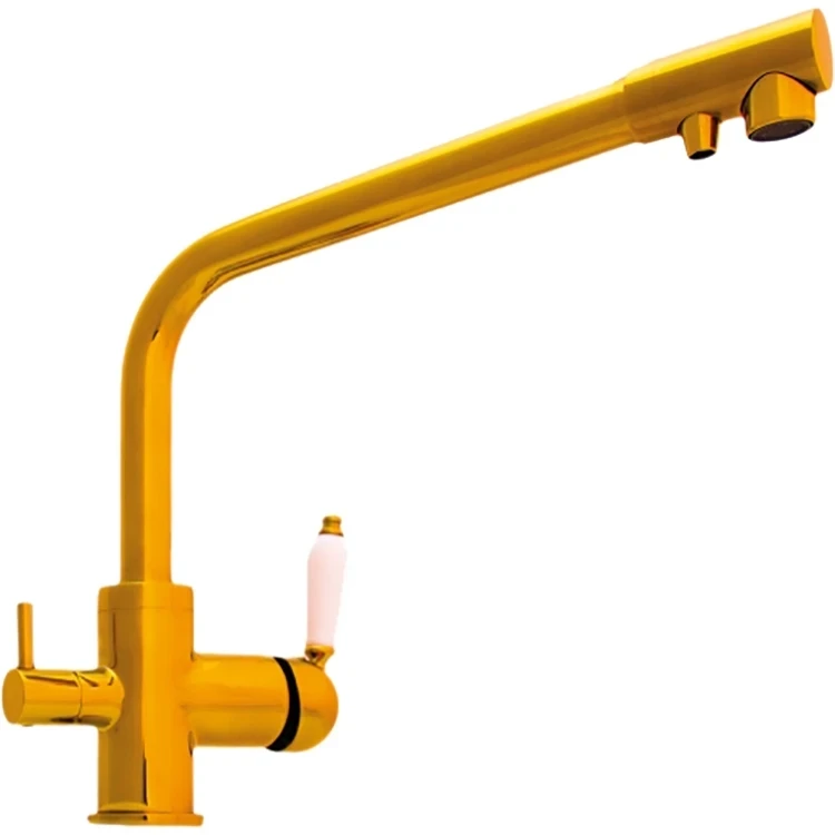 Смеситель для кухни Seaman Barcelone SSL-5384-SP Золото