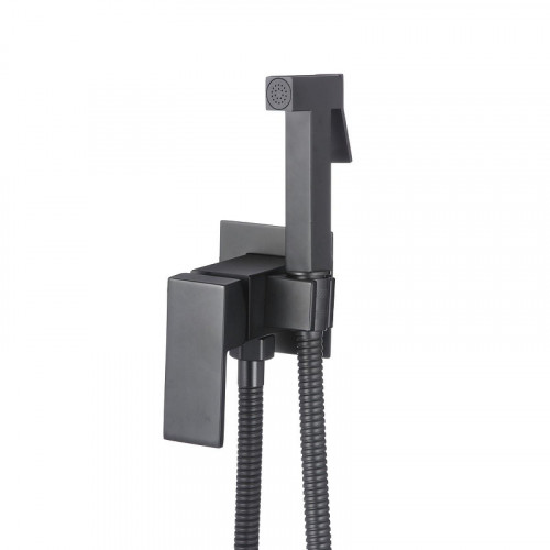 Гигиенический душ со смесителем D-Lin D183201-A цвет Черный