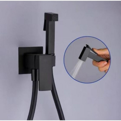 Гигиенический душ со смесителем D-Lin D183201-A цвет Черный