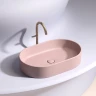 Раковина-чаша Ceramicanova Element 61 CN6048MP Розовая матовая фарфор накладная