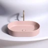Раковина-чаша Ceramicanova Element 61 CN6048MP Розовая матовая фарфор накладная