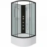 Душевая кабина Niagara Classic 100х100 NG-6709-14BKG с гидромассажем