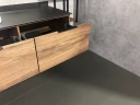 Тумба с раковиной Comforty Порто 120-1 00-00000828 подвесная Дуб темно-коричневый МДФ / ЛДСП