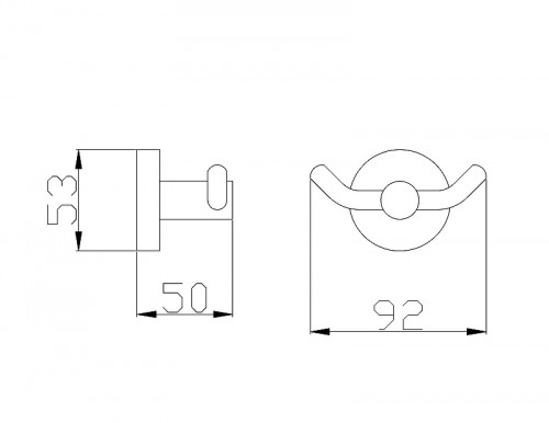 Двойной крючок Rav Slezak Colorado COA0102Z Золото