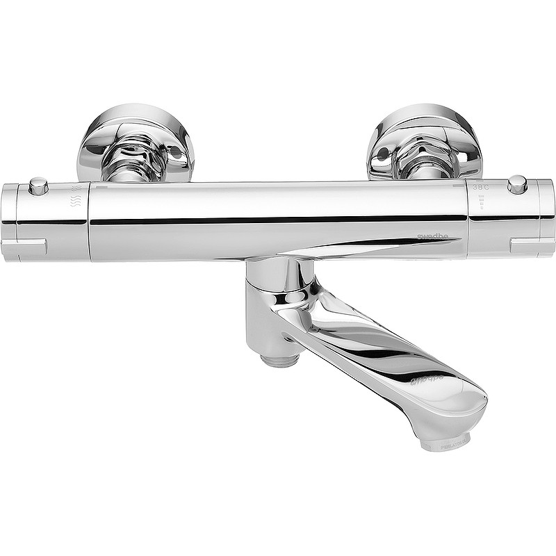 Смеситель для ванны Swedbe Mercury 9045 с термостатом Хром латунь на стену