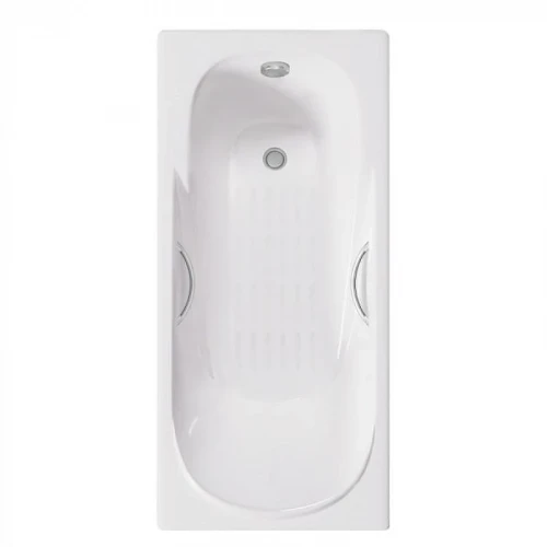 Чугунная ванна Delice Maestro 200х85 DLR230646R-AS цвет Белый с отверстиями под ручки с антискользящим покрытием