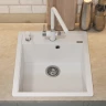 Кухонная мойка Uperwood Quartz Premium UPD-07-01 46 3910202124 цвет Белый матовый