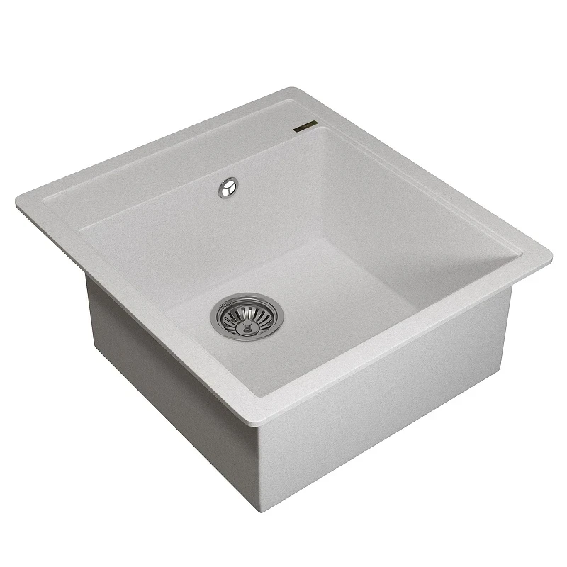 Кухонная мойка Uperwood Quartz Premium UPD-07-01 46 3910202124 цвет Белый матовый